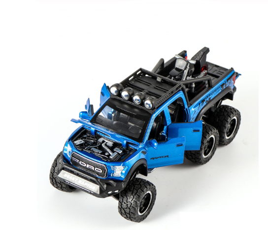 Raptor Model Pickup Truck Simulation SUVs  Toy Cars