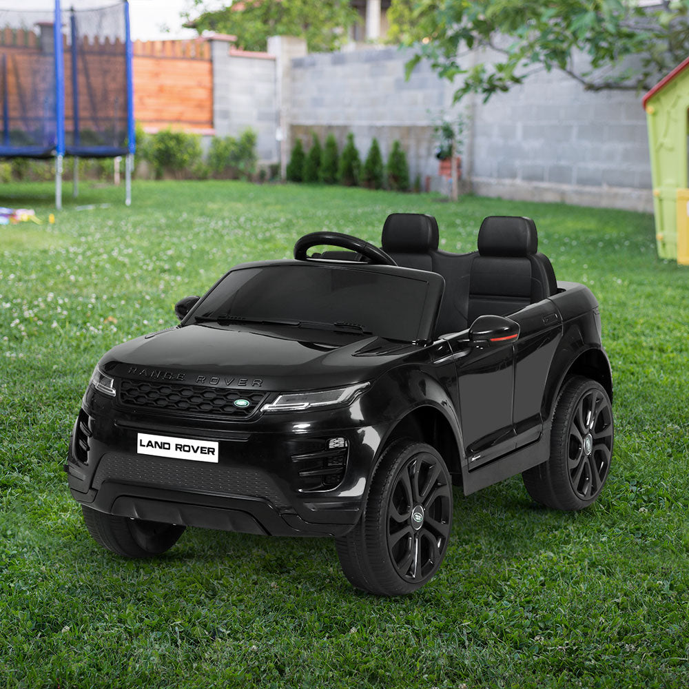 Kids Electric Ride On Car Land Rover Licensed Toy Cars Remote 12V Battery Black