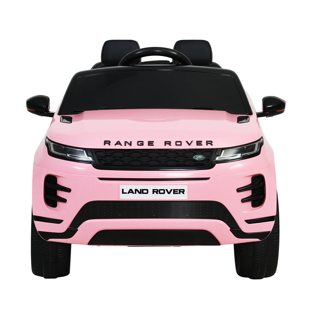 Kids Electric Ride On Car Land Rover Licensed Toy Cars Remote 12V Battery Pink