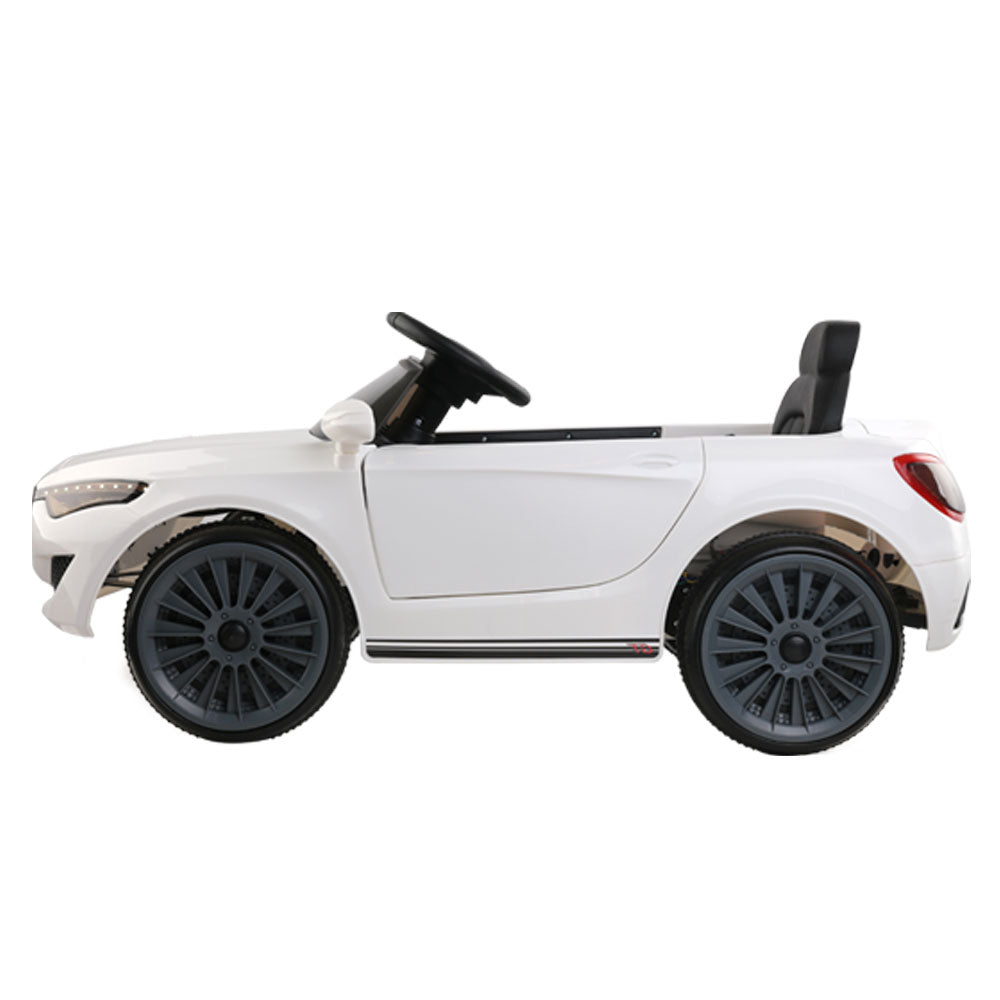 Rigo Kids Electric Ride On Car Maserati-inspried Toy Cars Remote 12V White