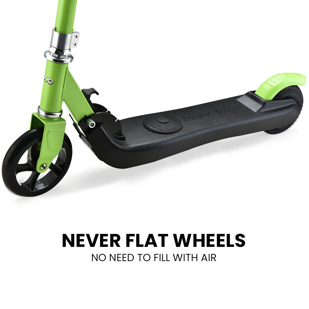 ROVO KIDS Electric Scooter Lithium Ride-On Foldable E-Scooter 125W Rechargeable, Green